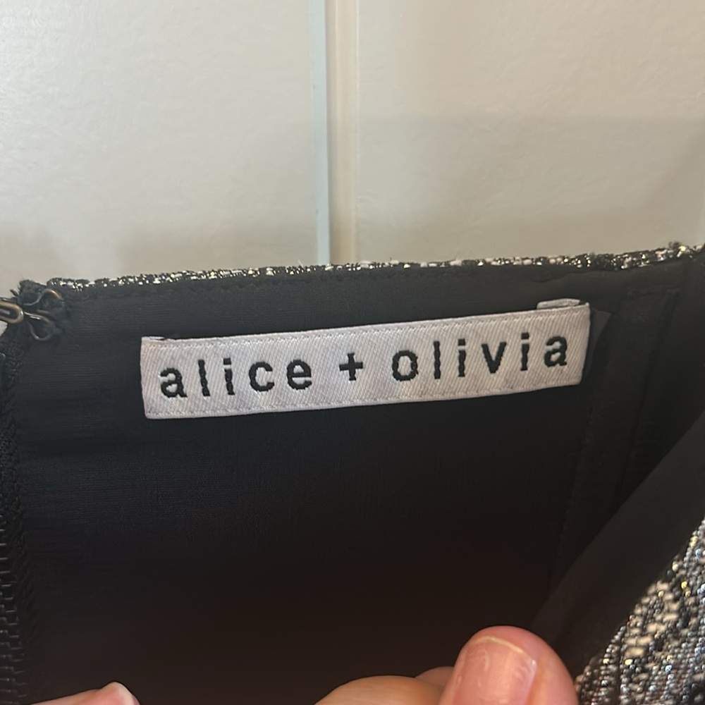 Alice + Olivia Anette Deep Pleat Cocktail Dress - Picture 6 of 8